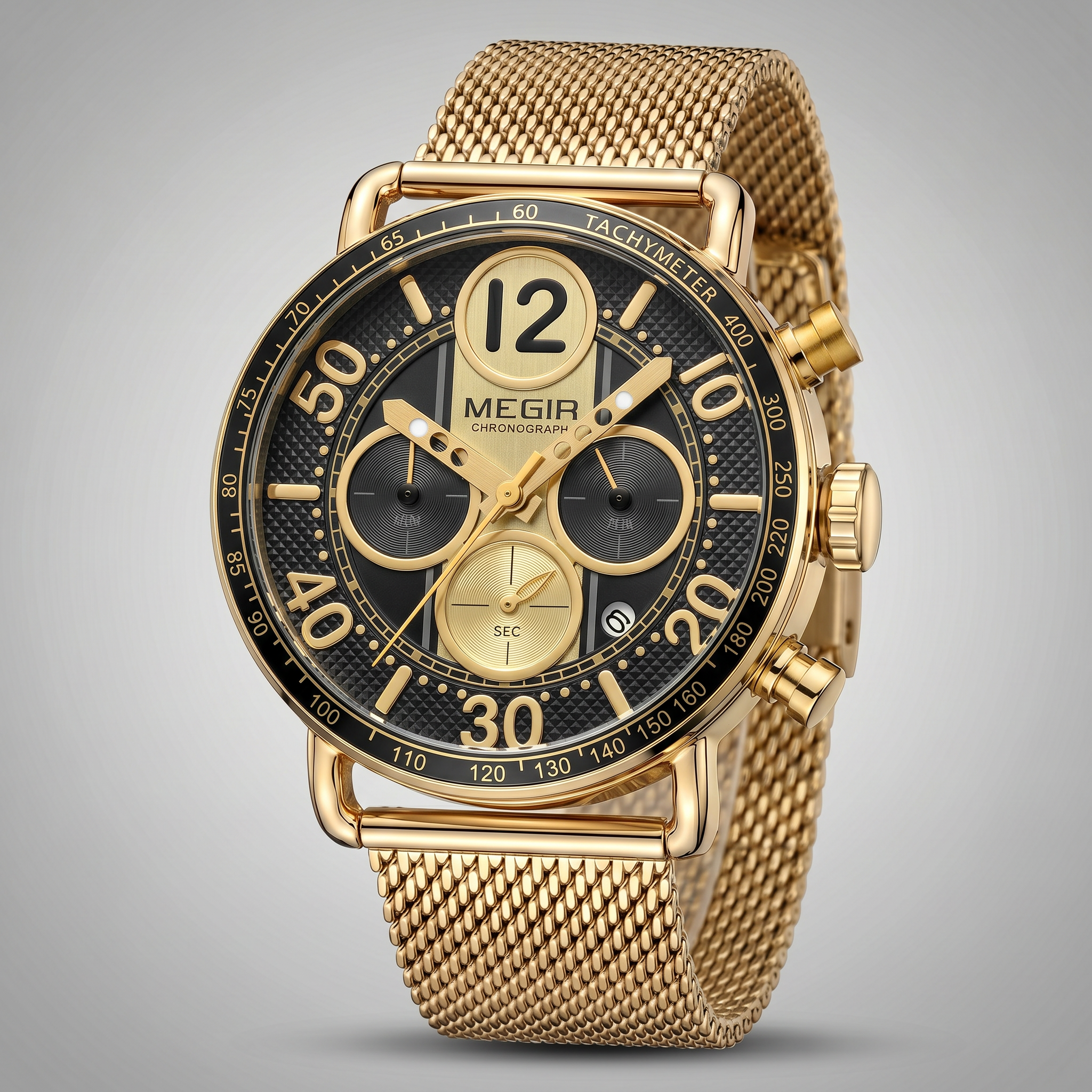 Weston Quartz Chronograph, 40mm