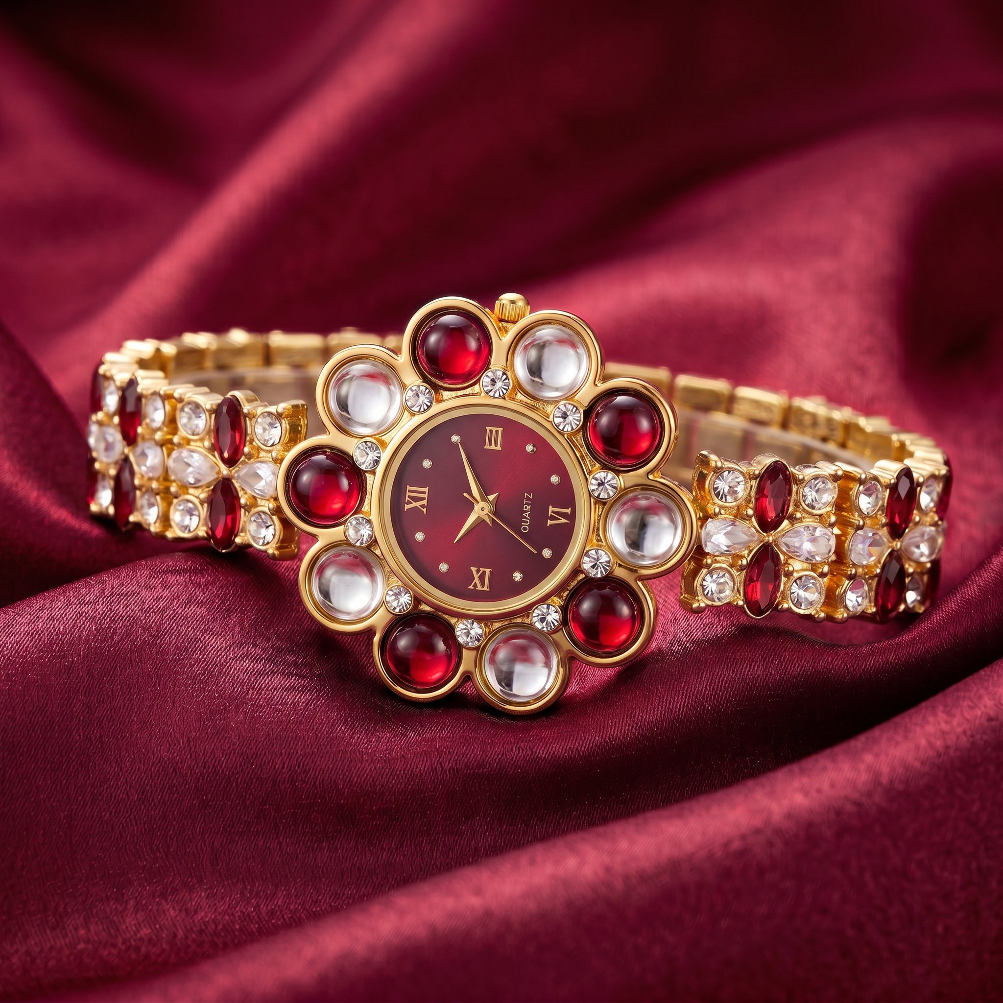 Lara Rhinestone Watch