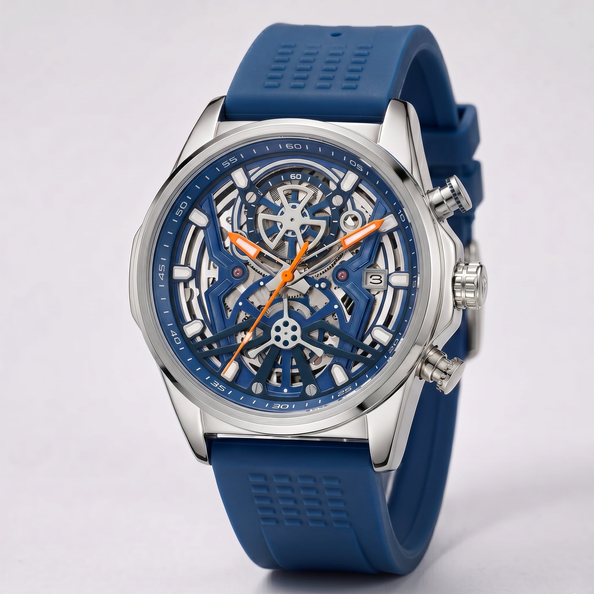 Ferdi Quarz Chronograph, 42mm