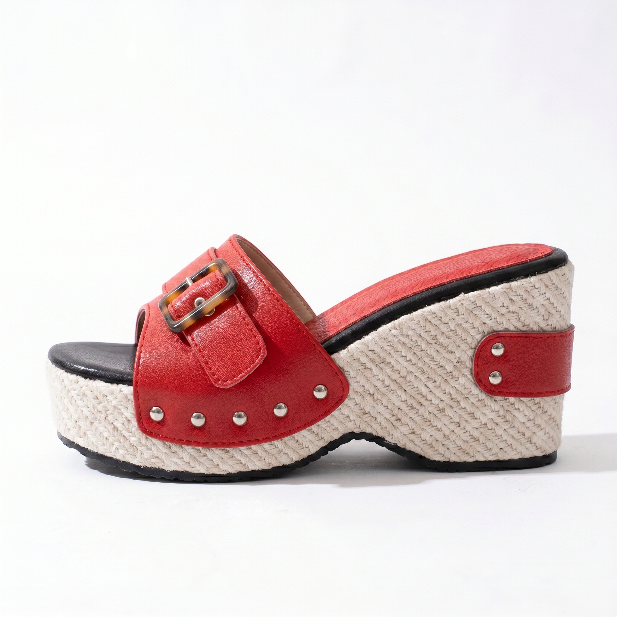 Selene Wedge Slide Sandal