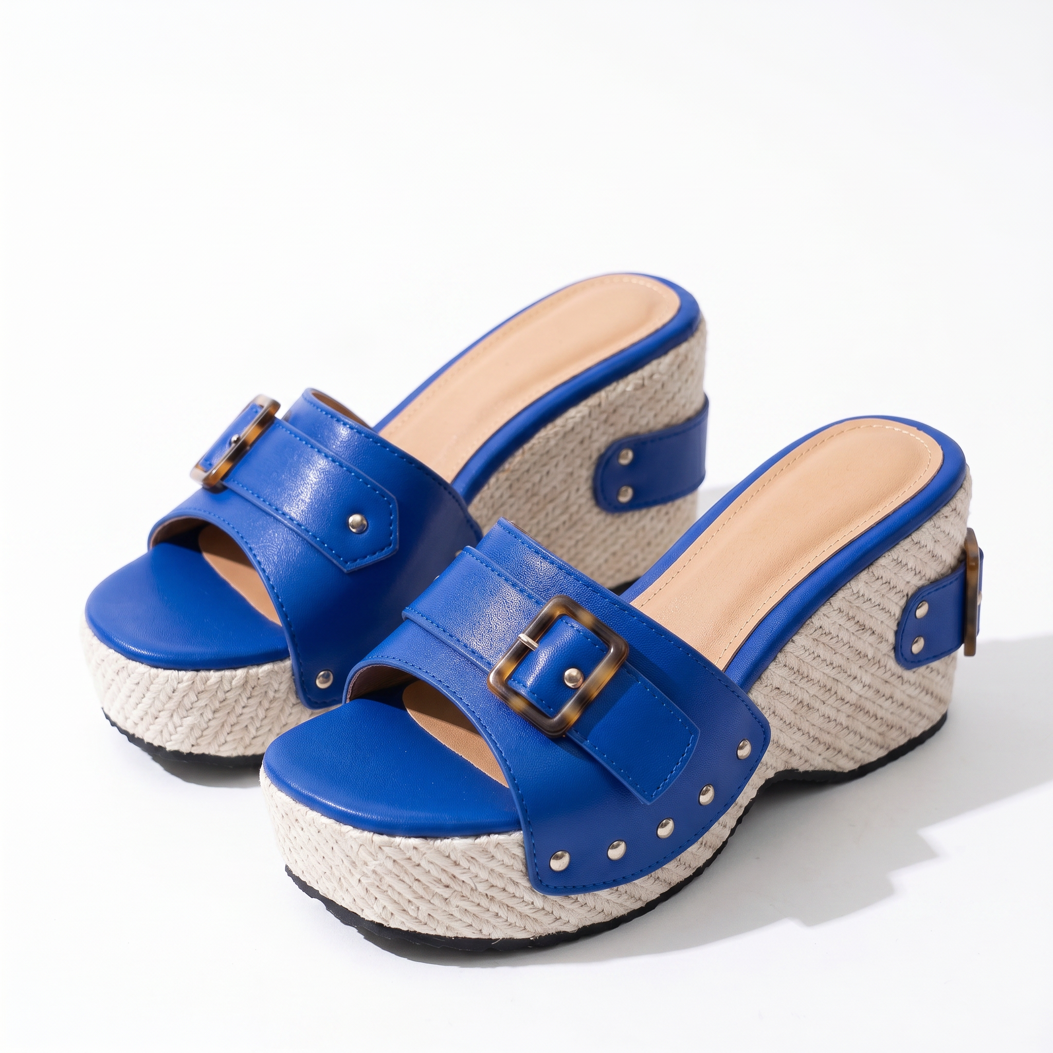 Selene Wedge Slide Sandal