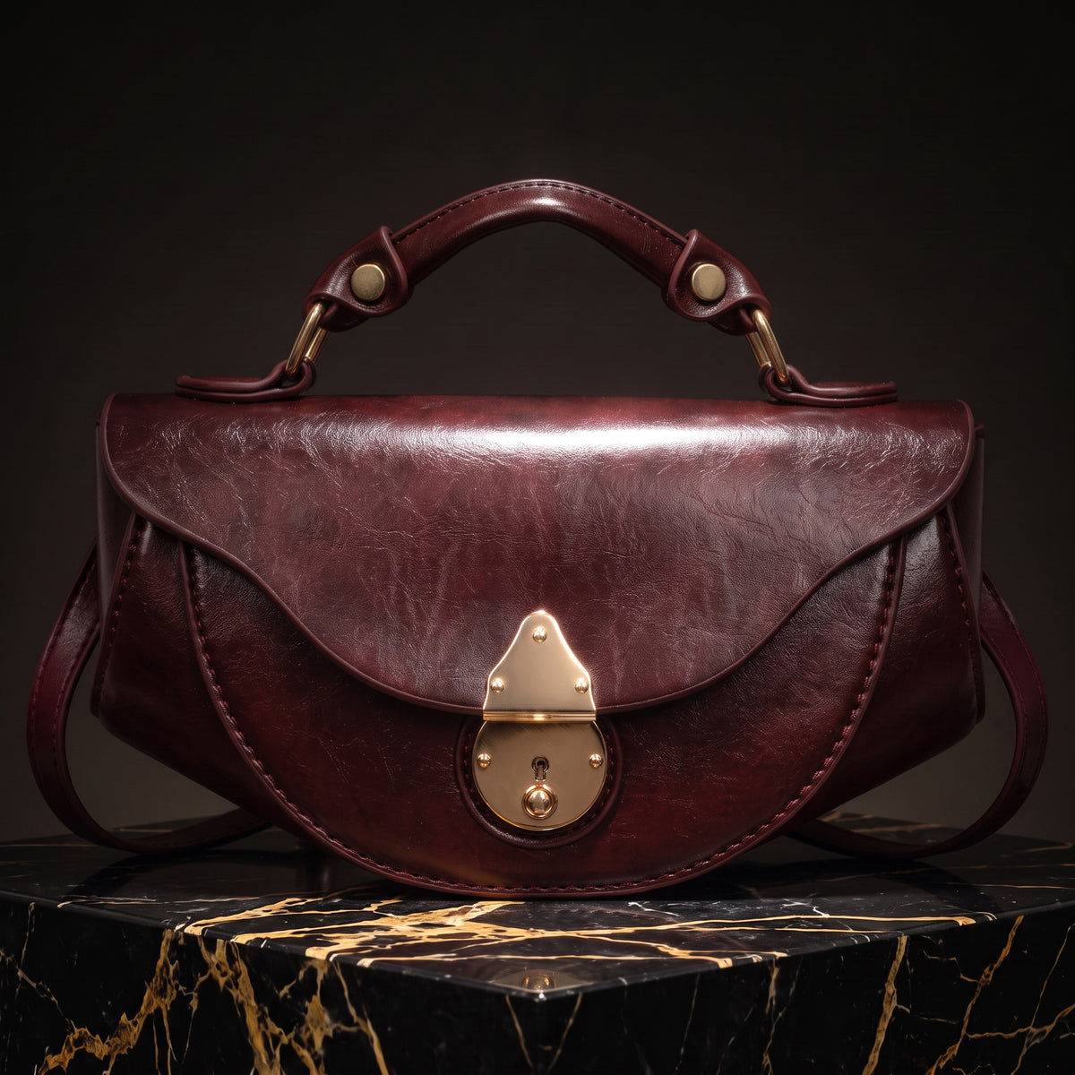 Vanessa Leather Handbag