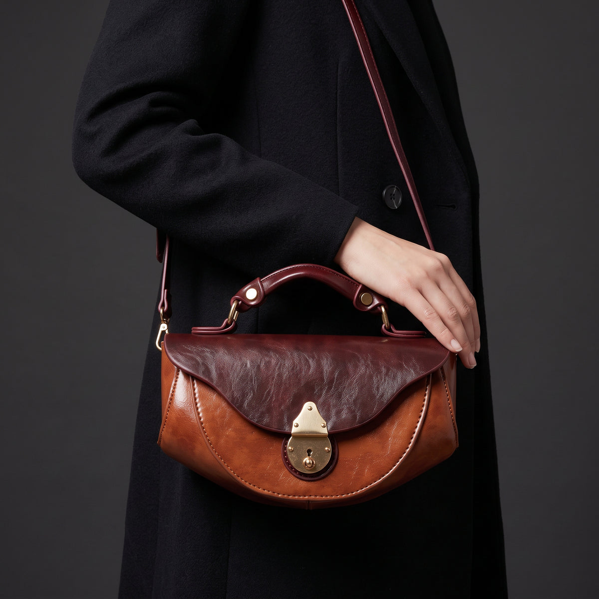 Vanessa Leather Handbag