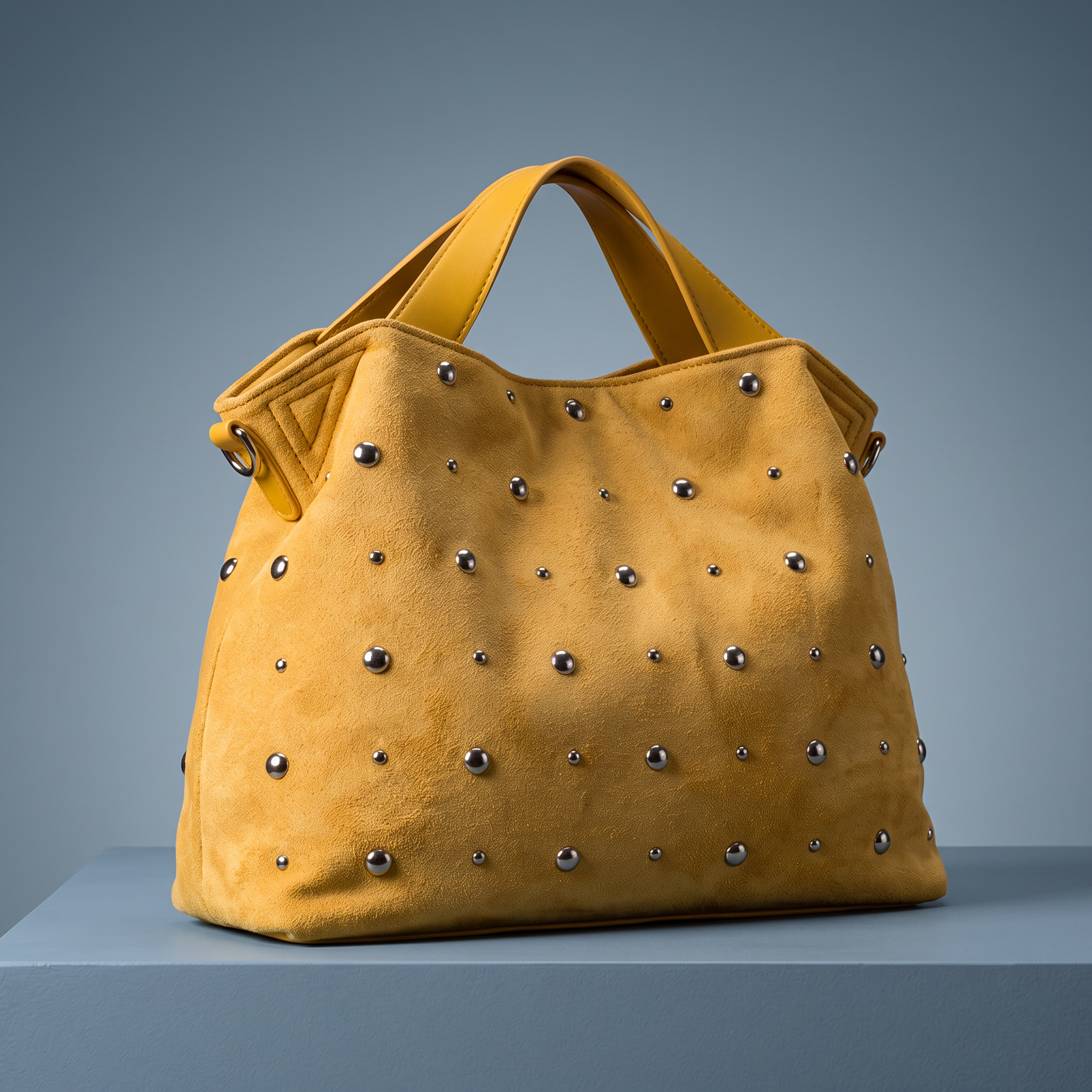 Corrine Suede Rivet Bag