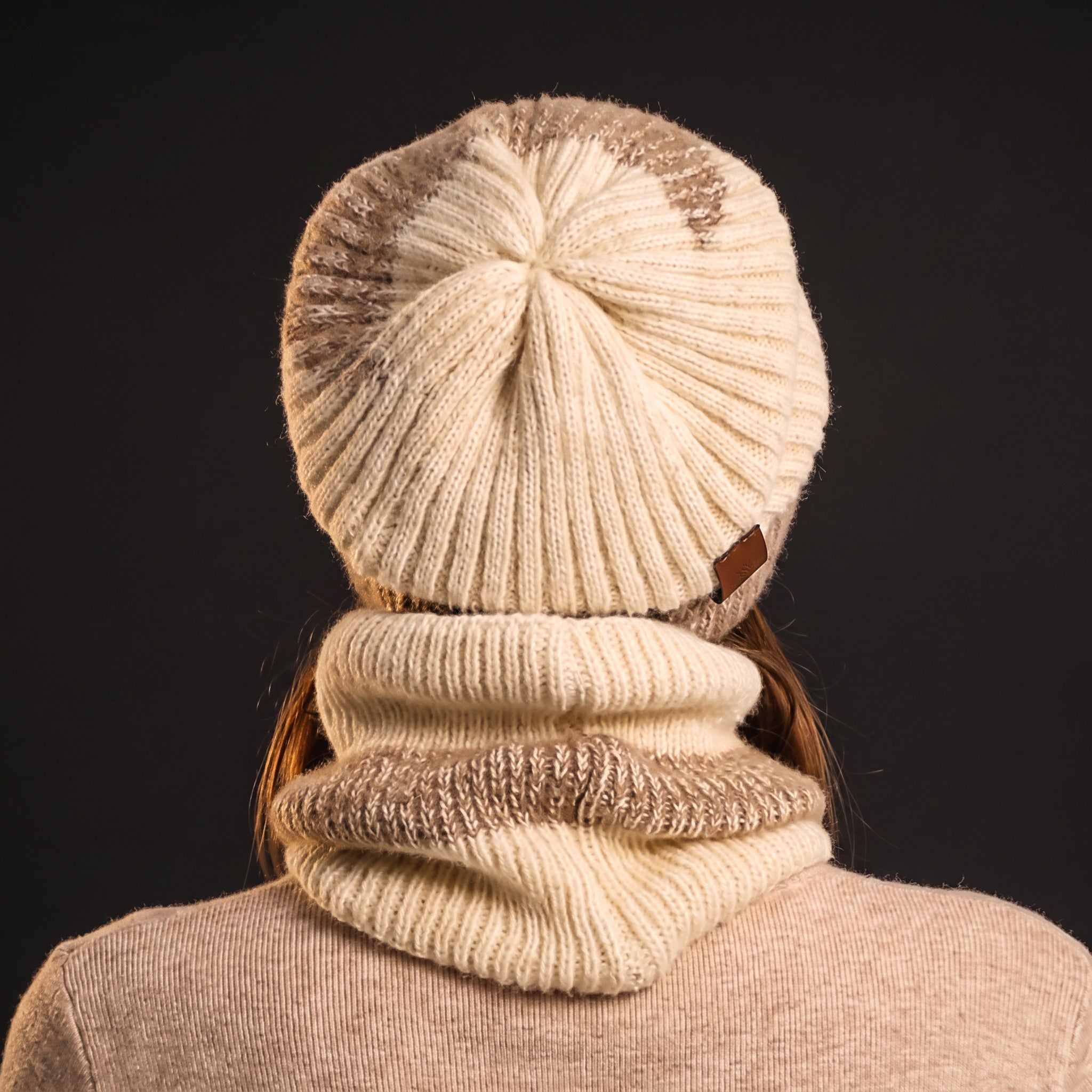 Evelyn Wool Hat Scarf Set